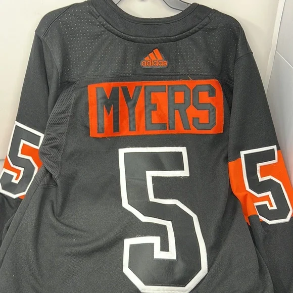 adidas NHL Philadelphia Flyers #5 MYERS Jersey Men’s Size 52